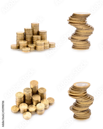 Photo: gold coins gold coins