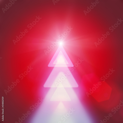Illustration: defocused christmas design defocused christmas design