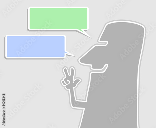 Vector: Talk puppet Talk puppet