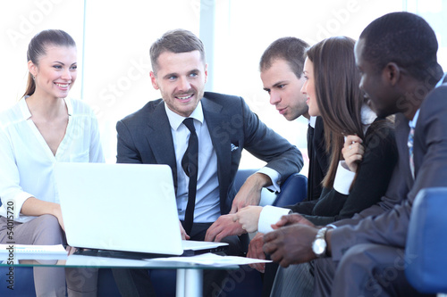 Photo: Business meeting in an office Business meeting in an office