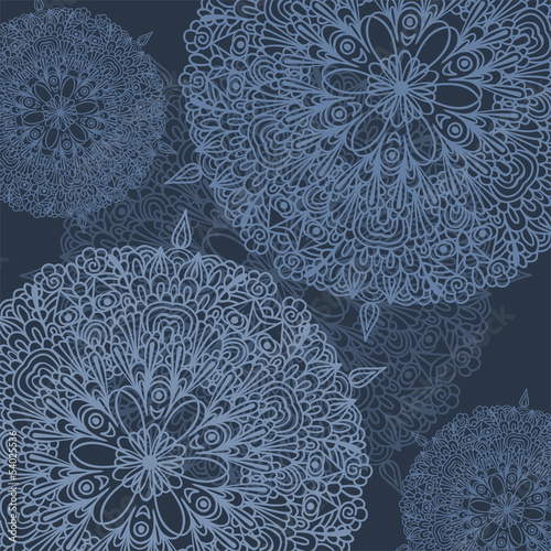Vector: Background with circle symmetric patterns Background with circle symmetric patterns