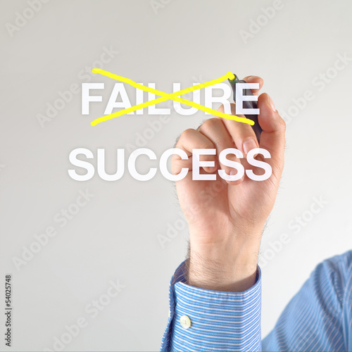 Photo: Failure or success Failure or success