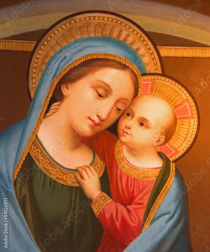 Photo: Vienna - Madonna from st. Peter church Vienna - Madonna from st. Peter church