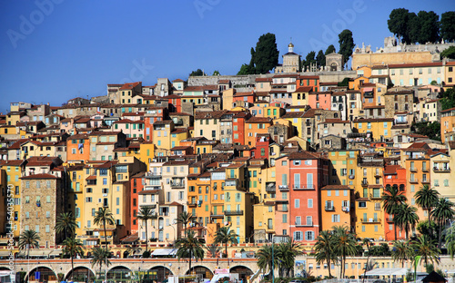 Photo: Provence village of Menton on the french Riviera Provence village of Menton on the french Riviera