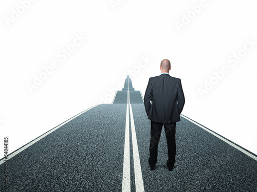Photo: man on way man on way