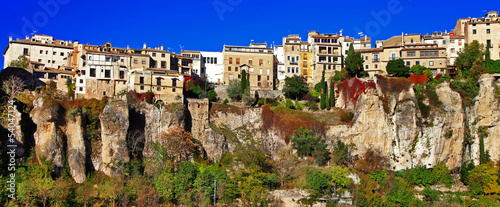 Photo: Cuenca. town on clifs. Spain Cuenca. town on clifs. Spain