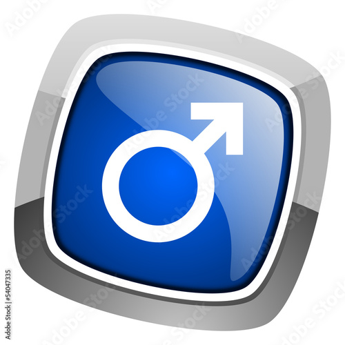 Illustration: male gender icon male gender icon