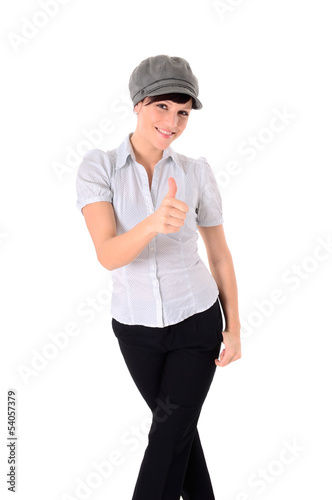Photo: junge attraktive Frau junge attraktive Frau