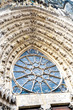 Closeup facade cathedral Closeup facade cathedral
