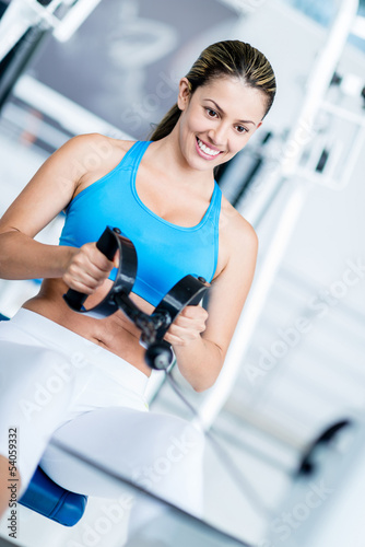 Photo: Woman at the gym Woman at the gym