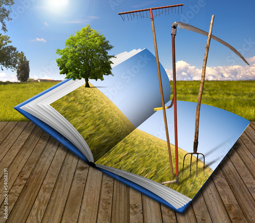 Illustration: Farming Book Farming Book