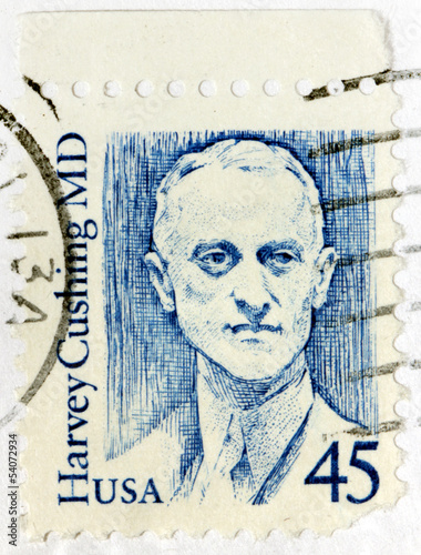 Photo: Harvey Cushing Stamp Harvey Cushing Stamp