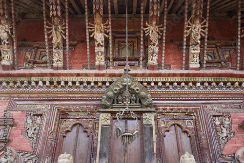 Photo: Wood carving details of Changu Narayan Temple Wood carving details of Changu Narayan Temple