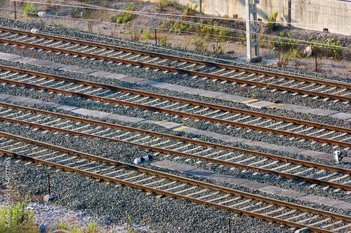 Photo: train railways train railways