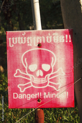 Photo: Landmine in Cambodia Landmine in Cambodia