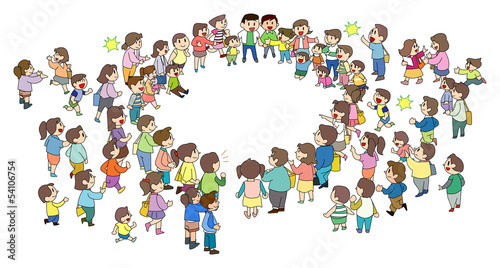 Illustration: Ring of the crowd02 Ring of the crowd02