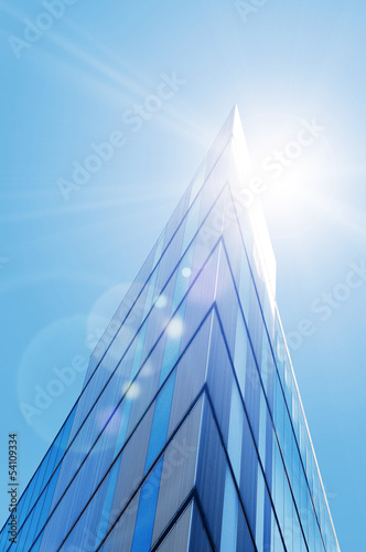 Photo: skyscraper sun flare skyscraper sun flare