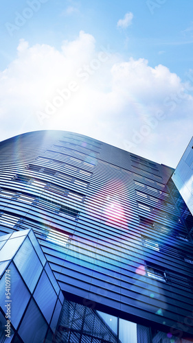Photo: building sun flare building sun flare