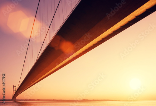 Photo: bridge golden hour bridge golden hour