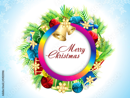 Vector: abstract christmas background with girfts abstract christmas background with girfts