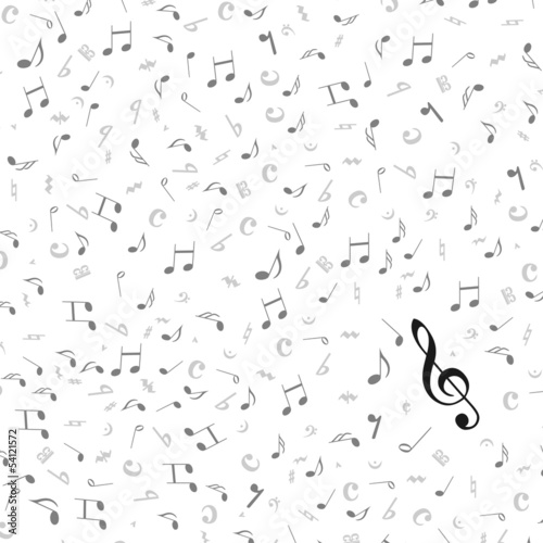 Vector: Musik Noten Notenschlüssel Musik Noten Notenschlüssel