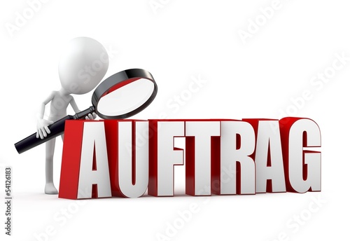 Illustration: auftrag auftrag