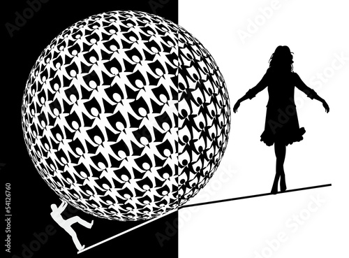 Illustration: Female top executives on the rise Female top executives on the rise