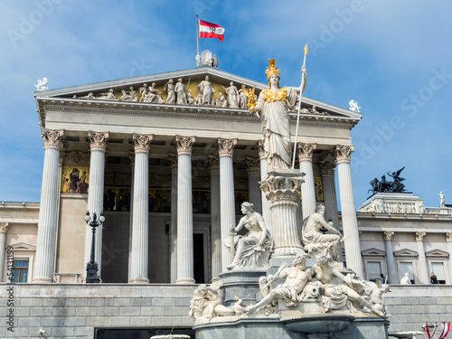 Photo: Österreich, Wien, Parlament Österreich, Wien, Parlament