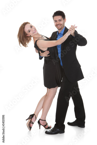 Photo: Young couple dancing Young couple dancing