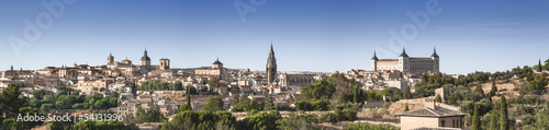 Photo: Panorama Ville de Tolède Espagne Panorama Ville de Tolède Espagne