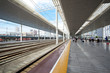 Modern train station Modern train station