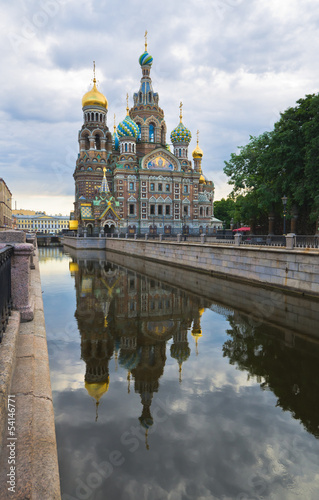 Photo: Church of the Savior on Spilled Blood. St.Petersburg, Russia. Ea Church of the Savior on Spilled Blood. St.Petersburg, Russia. Ea