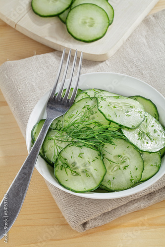 Photo: Gurkensalat mit Dill Gurkensalat mit Dill