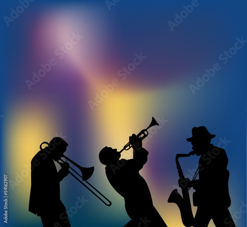 Vector: Jazz gig Jazz gig