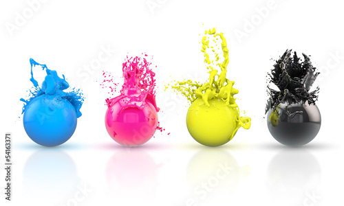 Illustration: 3D - CMYK (I) 3D - CMYK (I)