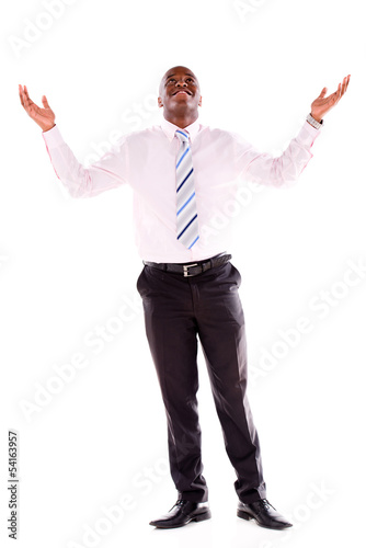 Photo: Powerful business man Powerful business man