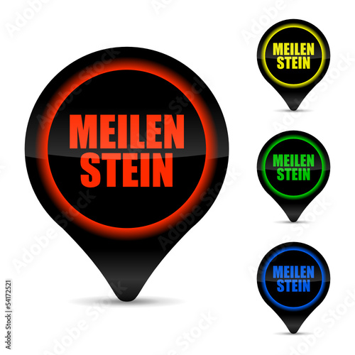 Vector: punkt markierung meilenstein I punkt markierung meilenstein I
