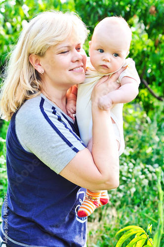 Photo: mother and her baby mother and her baby