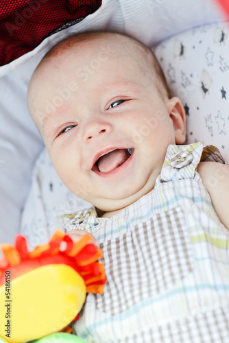 Photo: laugh of baby boy laugh of baby boy