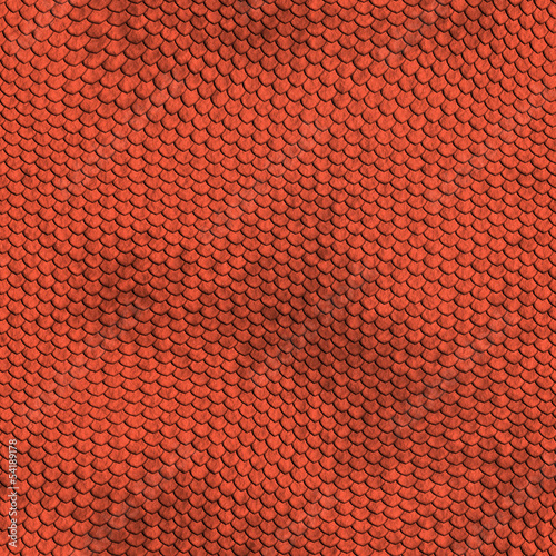 Photo: red reptile texture - seamless red reptile texture - seamless