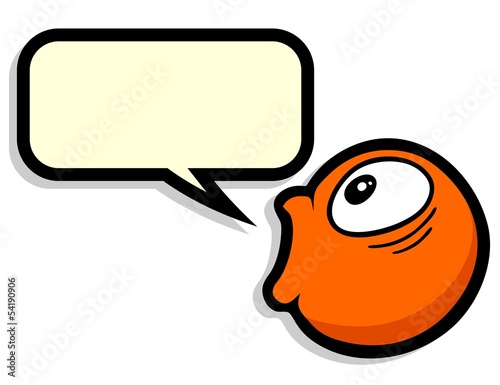 Vector: Puppet comic talking Puppet comic talking