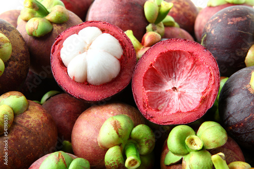 Photo: Mangosteen Thai fruit Mangosteen Thai fruit