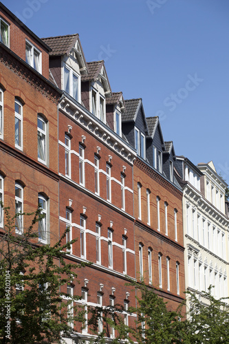 Photo: Jugendstilfassade in Kiel, Deutschland Jugendstilfassade in Kiel, Deutschland