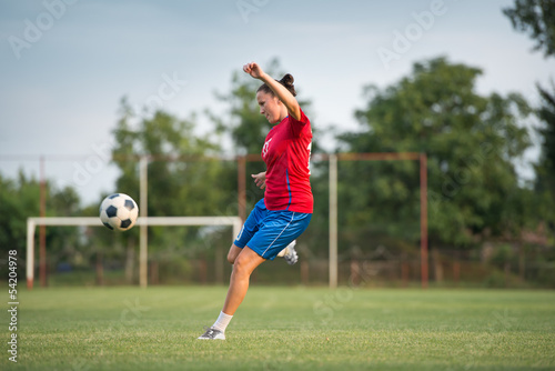 Photo: female soccer female soccer
