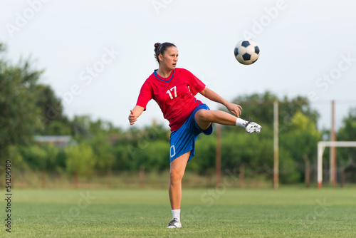 Photo: female soccer female soccer