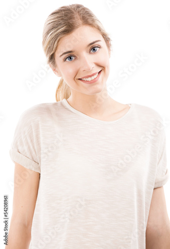 Photo: Beautiful girl smiling Beautiful girl smiling
