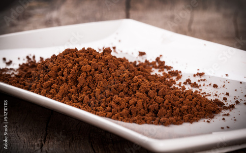 Photo: ground coffee ground coffee