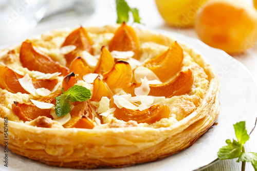 Photo: Apricot and Almond Tart Apricot and Almond Tart