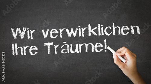 Photo: We make dreams reality (In German) We make dreams reality (In German)