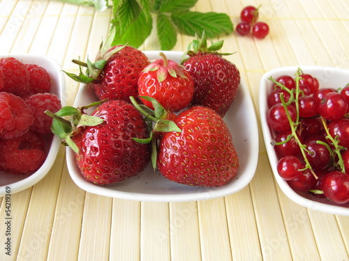 Photo: Rote Sommerbeeren Rote Sommerbeeren